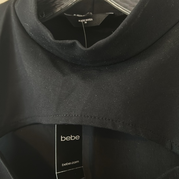 BEBE halter cut out top NWT - Picture 3 of 4